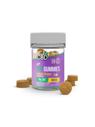 Lemon Dream Indica CBDfx Delta 9 THC Gummies 500mg
