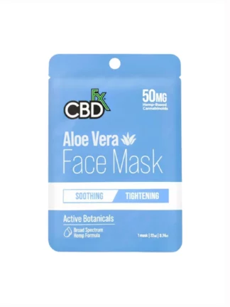 CBDfx Aloe Vera CBD Night Face Mask - 10mg