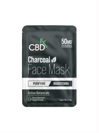 CBDfx Charcoal CBD Night Face Mask - 10mg