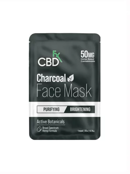 CBDfx Charcoal CBD Night Face Mask - 10mg