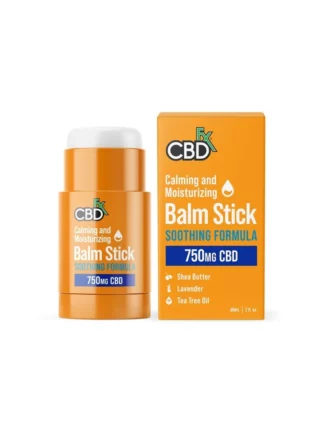 CBDfx Balm Stick Calming and Moisturizing 60ml Shea Butter Lavender Tea Tree Oil