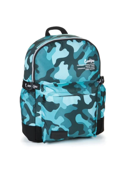 Cookies Off The Grid Smell Proof Backpack - Mint Camo