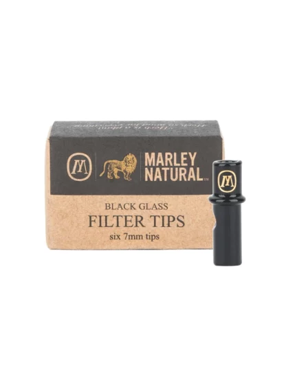 Marley Natural Inside Glass Filter 7mm Pack of 6 - Black