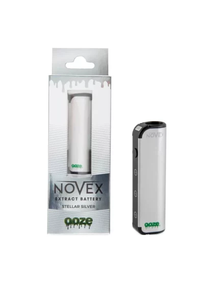 Ooze Novex Extract Vape Battery 600mAh - Stellar Silver