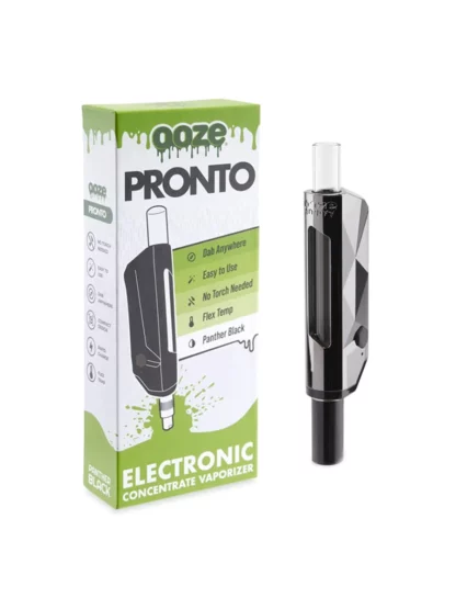 Ooze Pronto Electronic Concentrate Vaporizer - Black