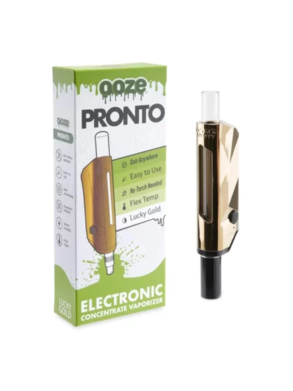 Ooze Pronto Electronic Concentrate Vaporizer - Gold