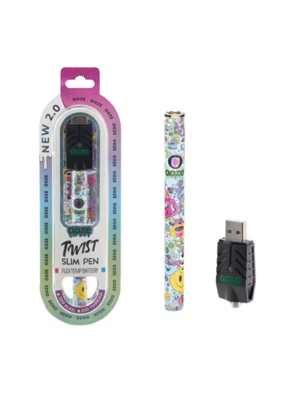 Ooze Slim Twist Pen 2.0 Flex Temp Battery 320mAh Chroma2