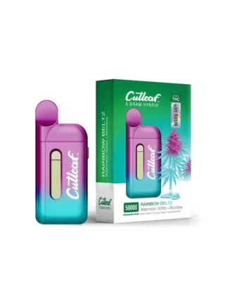 Rainbow Beltz Hybrid Cutleaf Live Rosin Disposable Vape 5G