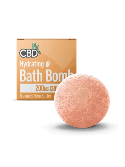 CBDfx Bath Bombs 200mg - Mango & Shea Butter / Hydrating