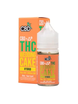 Wedding Cake Hybrid CBDfx CBD + Delta 9 THC Vape Juice