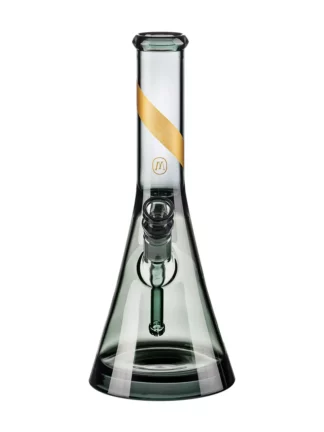Marley Natural Water Pipe Smoked Glass Gold Stripe Decal