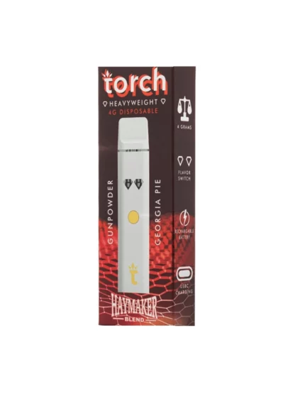 Gunpowder | Georgia Pie Sativa Torch Heavyweight Haymaker Blend 4G Vape