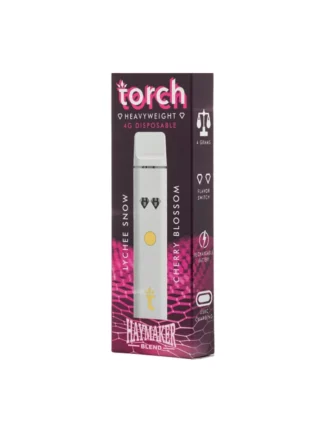 Lychee Snow | Cherry Blossom Sativa Torch Heavyweight Haymaker Blend 4G Vape