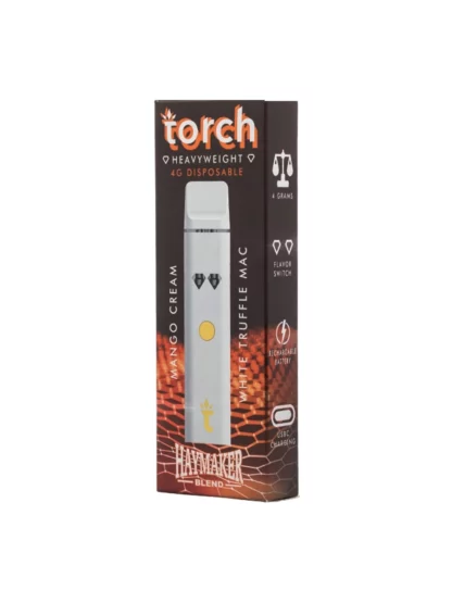 Mango Cream | White Truffle Mac Indica Torch Heavyweight Haymaker Blend 4G Vape