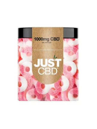 Just CBD Watermelon Rings Gummies 1000mg