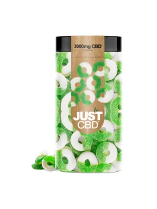Just CBD Apple Rings Gummies 3000mg
