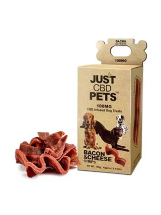Bacon Strips Just CBD Dog Treats 100mg
