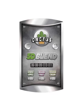 Atomic Apple | Dragon Fruit | Banana Cream Cactus Labs 5D Blend Disposable 6G