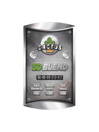 Black Diamond OG | Tropical Runts | Sour Gorilla Cactus Labs 5D Blend Disposable 6G