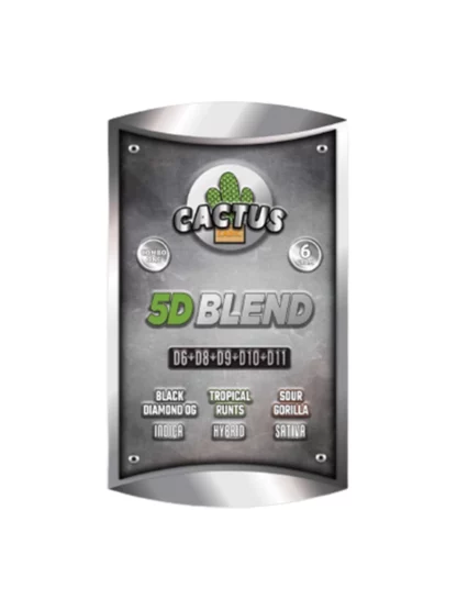 Black Diamond OG | Tropical Runts | Sour Gorilla Cactus Labs 5D Blend Disposable 6G