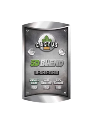 Northern Lights | White Walker OG | Black Diamond OG Cactus Labs 5D Blend Disposable 6G
