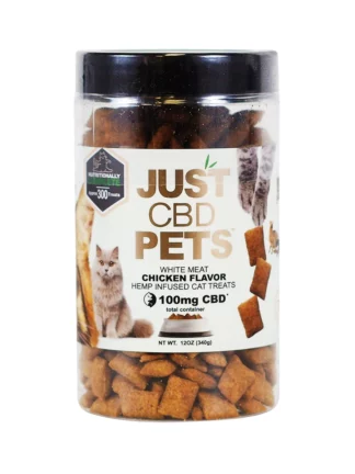 Chicken Flavored Just CBD Cat Treats 100mg