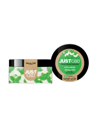 Just CBD Apple Rings Gummies 250mg