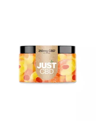 Just CBD Peach Rings Gummies 250mg