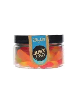 Just CBD Sugar Free Worm Gummies 250mg