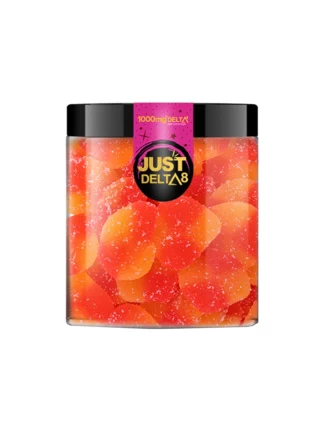 Just Delta 8 Exotic Peach Gummies 1000mg