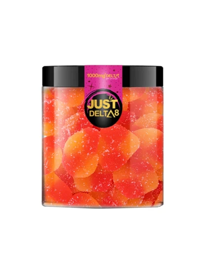 Just Delta 8 Exotic Peach Gummies 1000mg