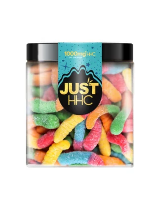 Just HHC Sour Worms Gummies 1000mg