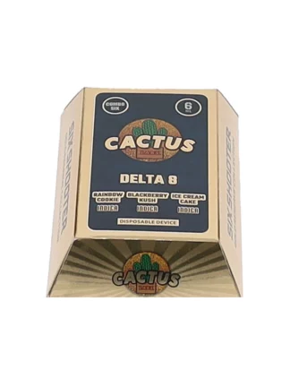 Rainbow Cookie | Blackberry Kush | Ice Cream Cake Cactus Labs Gold Reserve D8 Disposable 6ml