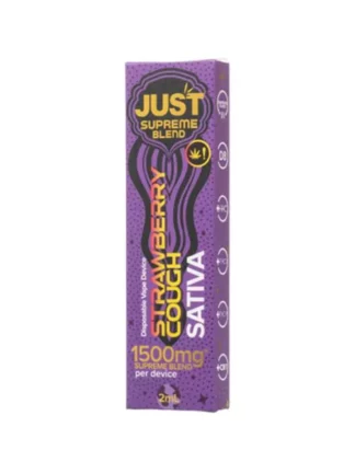 Strawberry Cough Sativa Just Delta Supreme Blend Live Resin Vape 1.5G