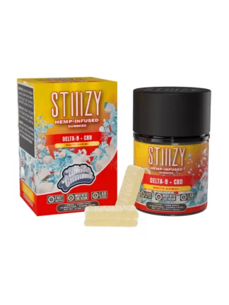 White Gummi STIIIZY Delta 9 + CBD Gummies 225mg