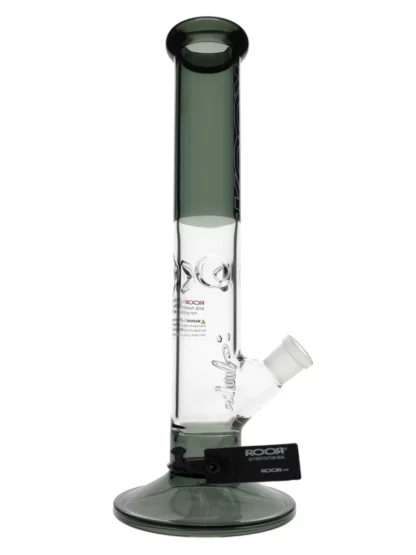 ROOR 14" Black Straight Tube 50x5mm Water Pipe back