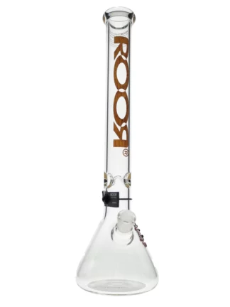 ROOR Tech 18" Orange Blue 45x5mm Beaker Bong