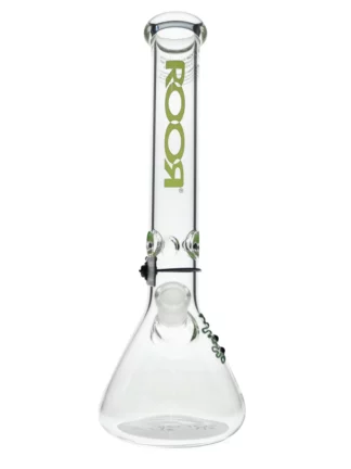 ROOR 14" Green 45x5mm Beaker Bong