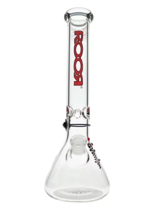ROOR 14" Red Black 45x5mm Beaker Bong