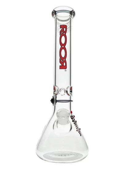 ROOR 14" Red Black 45x5mm Beaker Bong