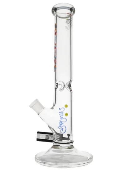 ROOR 14" Tie-Dye Straight Tube 45x5mm Water Pipe Other side