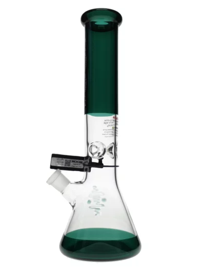 ROOR Tech 14" Jade 50x5mm Beaker Bong back