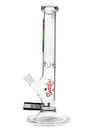ROOR 14" Tie-Dye Straight Tube 45x5mm Water Pipe Other side