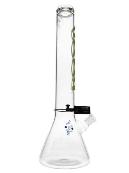 18" ROOR Zeaker Green 60x5mm Beaker Bong