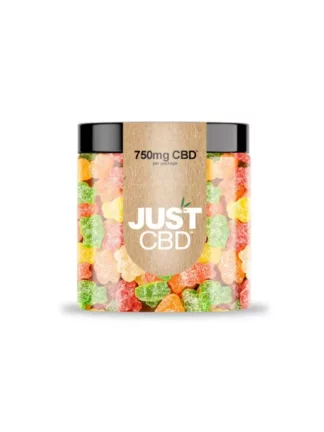 Just CBD Sour Bear Gummies 750mg