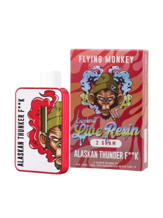 Alaskan Thunder F**k Flying Monkey Live Resin Knockout Blend Vape 2G
