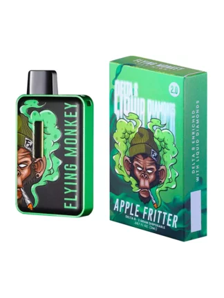 Apple Fritter Flying Monkey Delta 8 Liquid Diamonds Vape 2G