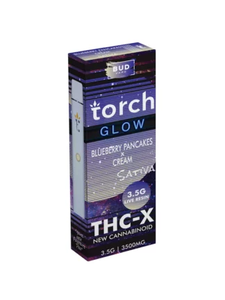 Blueberry Pancakes | Cream Torch Glow Live Resin THC-X Vape 3.5G
