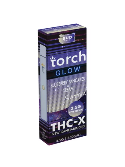 Blueberry Pancakes | Cream Torch Glow Live Resin THC-X Vape 3.5G