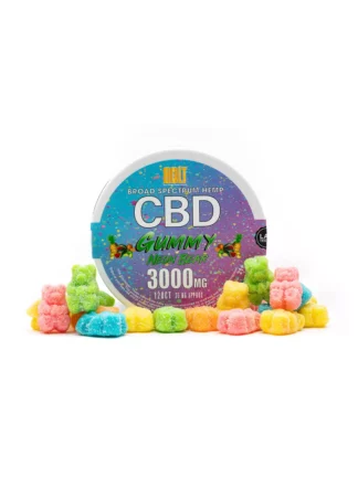 Bolt CBD Neon Mix Fruit Flavored Bear Gummies 3000mg
